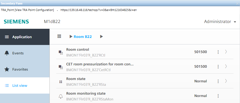 Room Info